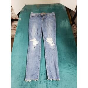 Joes Jeans Size 28 Womens Blue Stretch Pants Ladies Mid Rise Icon Skinny Ankle